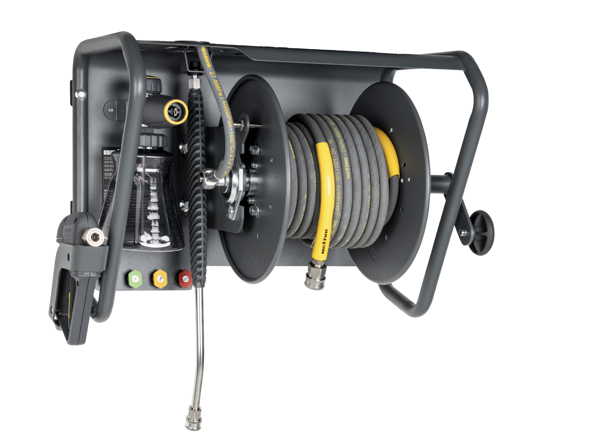 Organized hose and accessory management